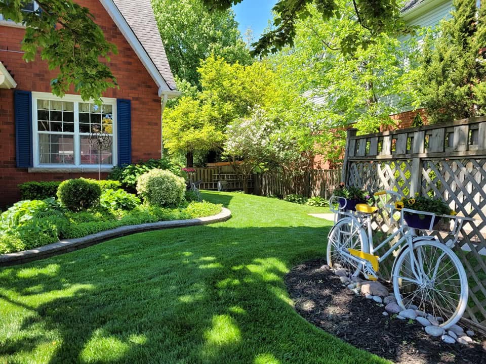Garden bed planting