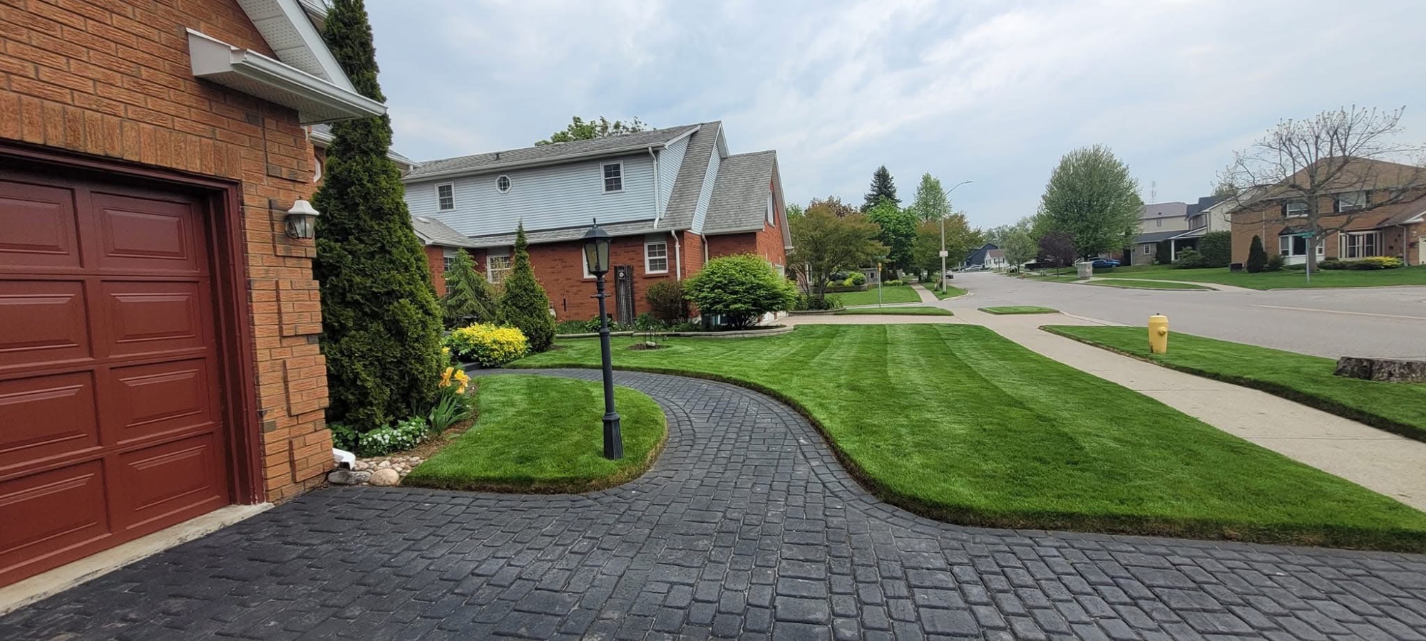Estate lawn mowing